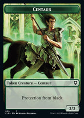 Horror // Centaur Double-sided Token [Commander Legends: Battle for Baldur's Gate Tokens] | Local Legends