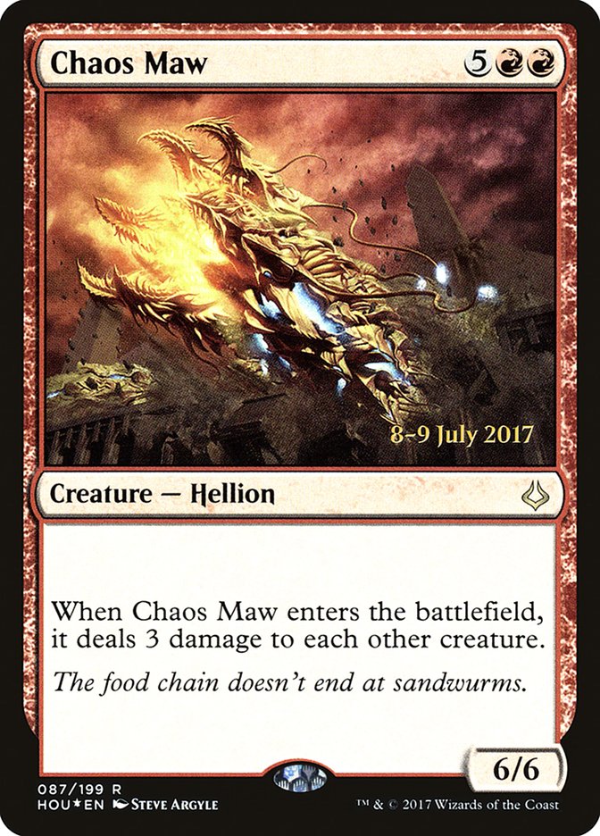 Chaos Maw [Hour of Devastation Prerelease Promos] | Golgari Games