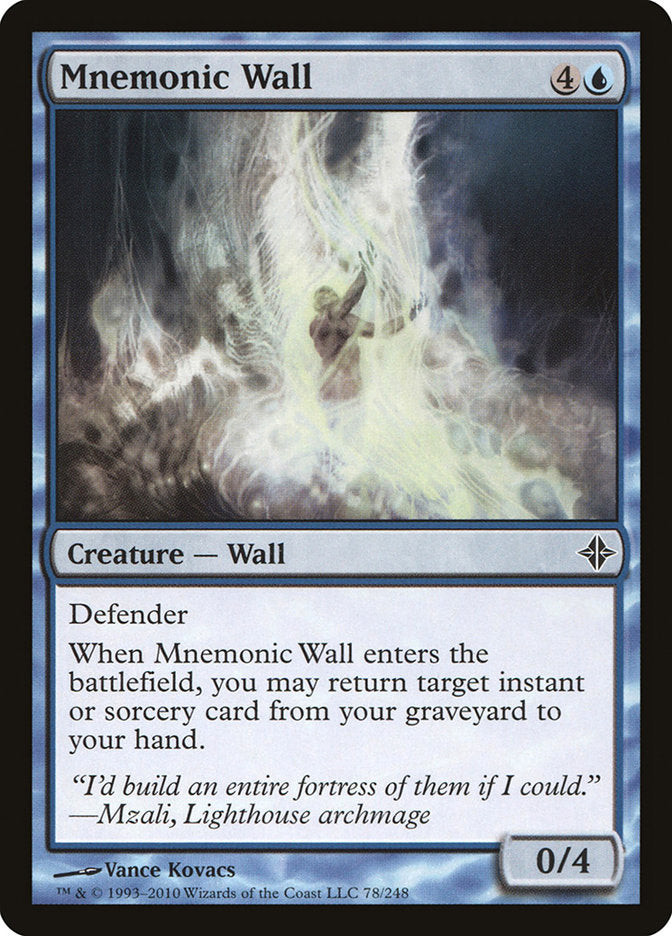 Mnemonic Wall [Rise of the Eldrazi] | Local Legends