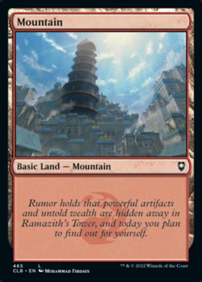 Mountain (465) [Commander Legends: Battle for Baldur's Gate] | Local Legends