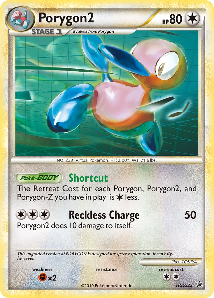 Porygon2 (HGSS23) [HeartGold & SoulSilver: Black Star Promos] | Golgari Games