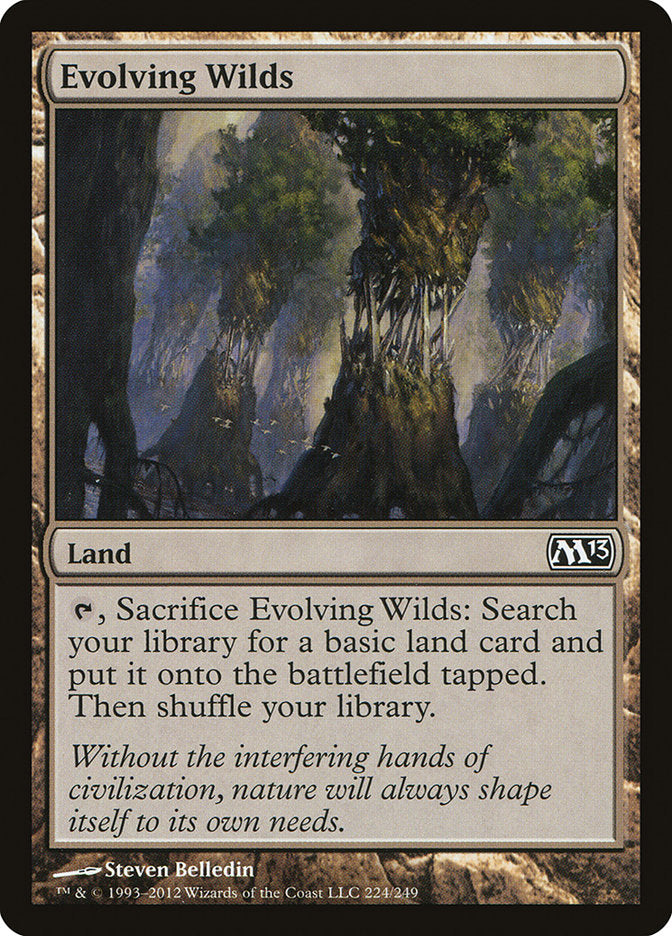 Evolving Wilds [Magic 2013] | Golgari Games