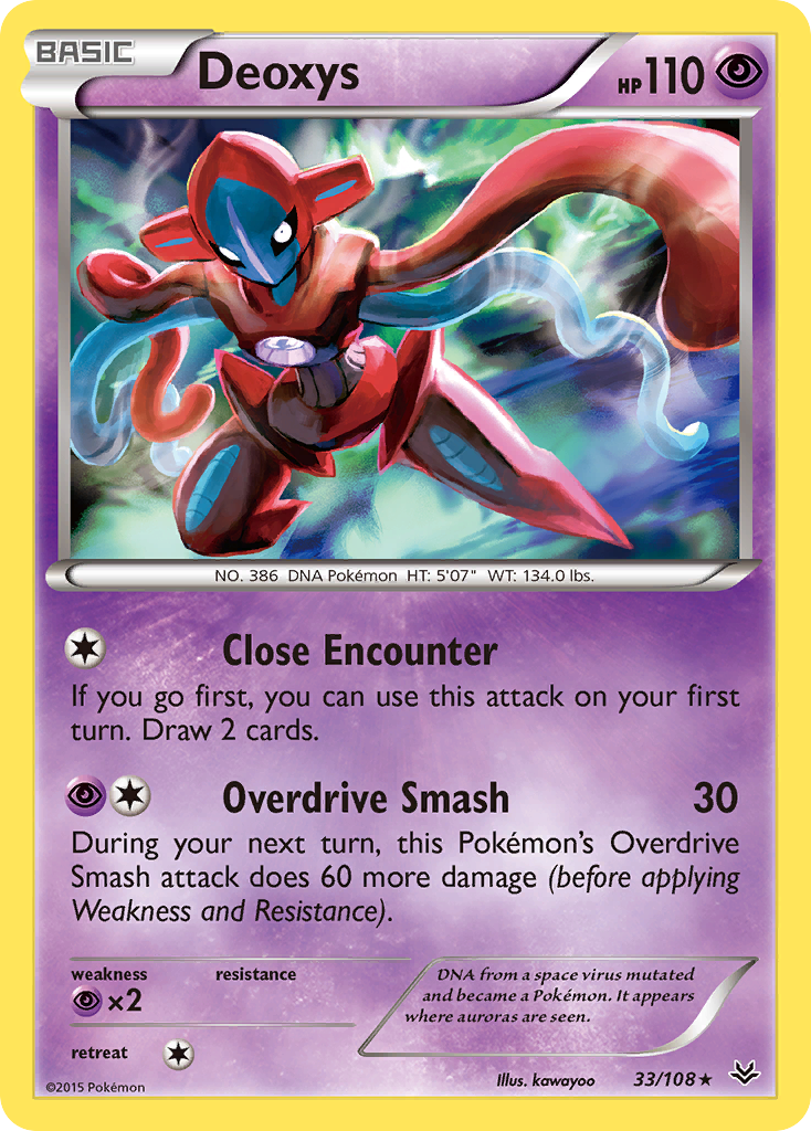 Deoxys (33/108) [XY: Roaring Skies] | Golgari Games