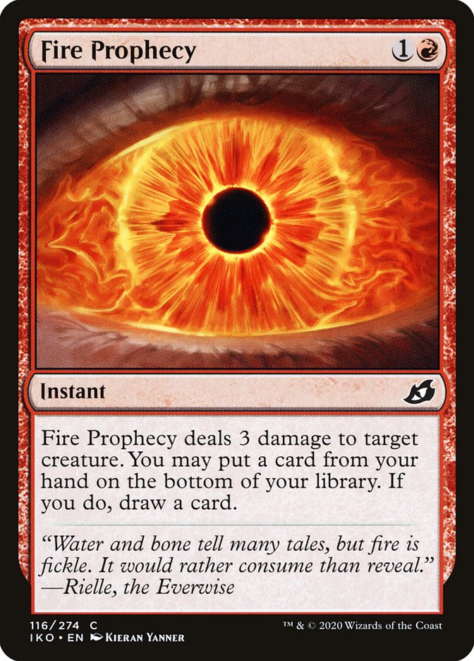 Fire Prophecy [Ikoria: Lair of Behemoths] | Local Legends