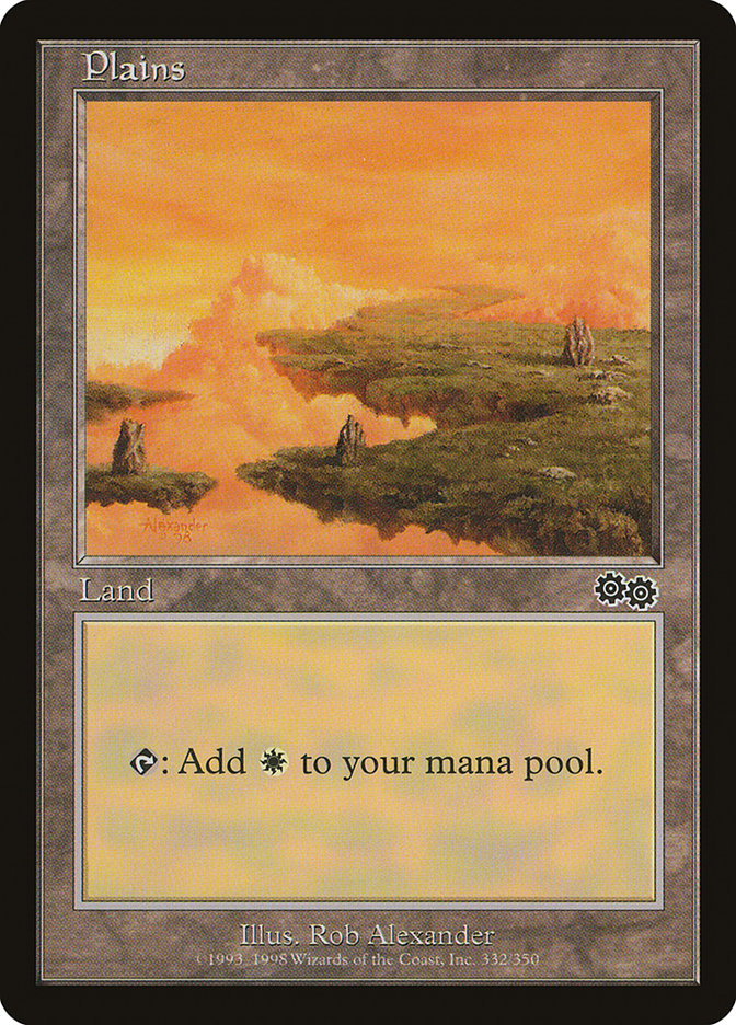 Plains (332) [Urza's Saga] | Local Legends
