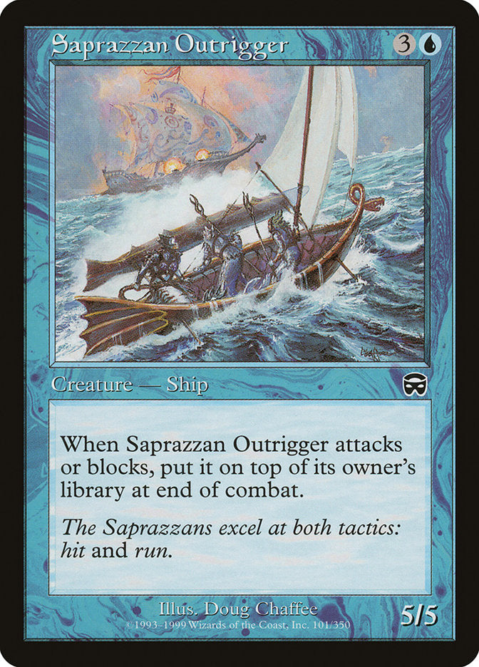 Saprazzan Outrigger [Mercadian Masques] | Golgari Games