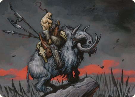 Godo, Bandit Warlord Art Card [Commander Masters Art Series] | Local Legends