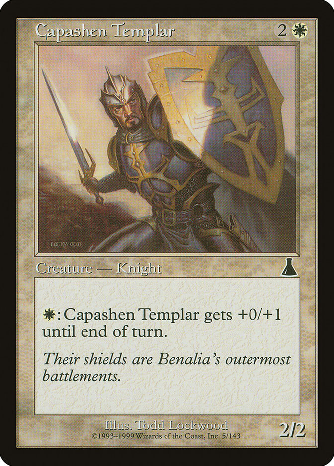 Capashen Templar [Urza's Destiny] | Golgari Games