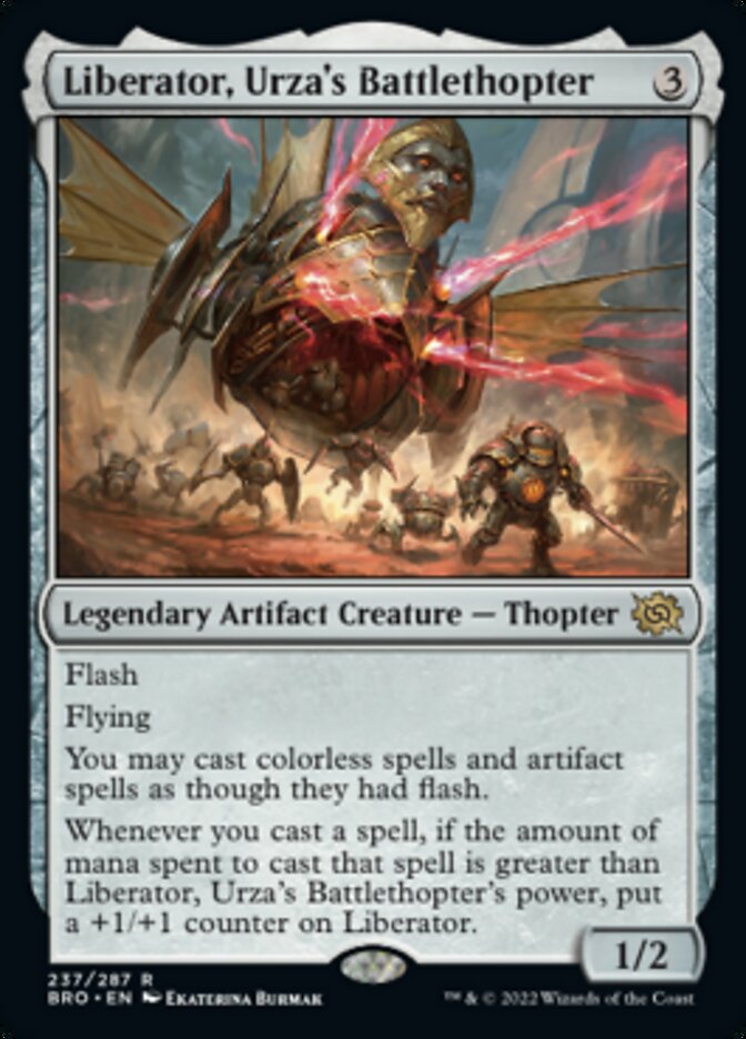 Liberator, Urza's Battlethopter [The Brothers' War] | Golgari Games