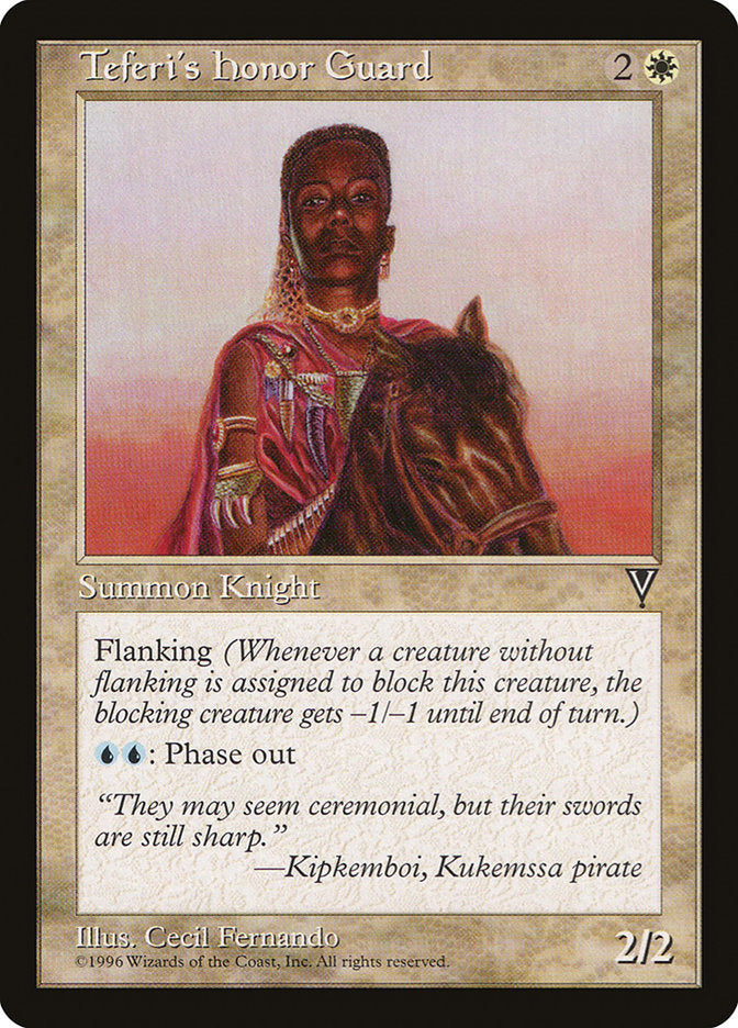Teferi's Honor Guard [Visions] | Local Legends
