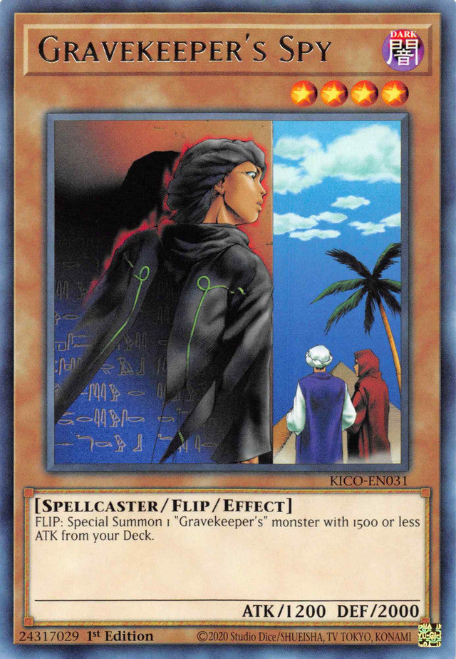 Gravekeeper's Spy [KICO-EN031] Rare | Local Legends