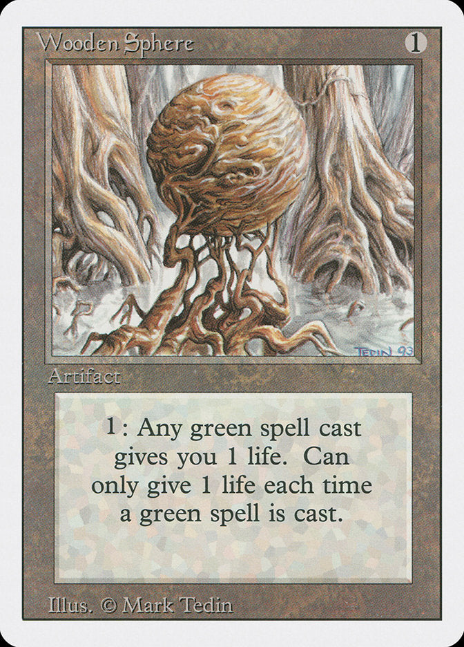 Wooden Sphere [Revised Edition] | Golgari Games