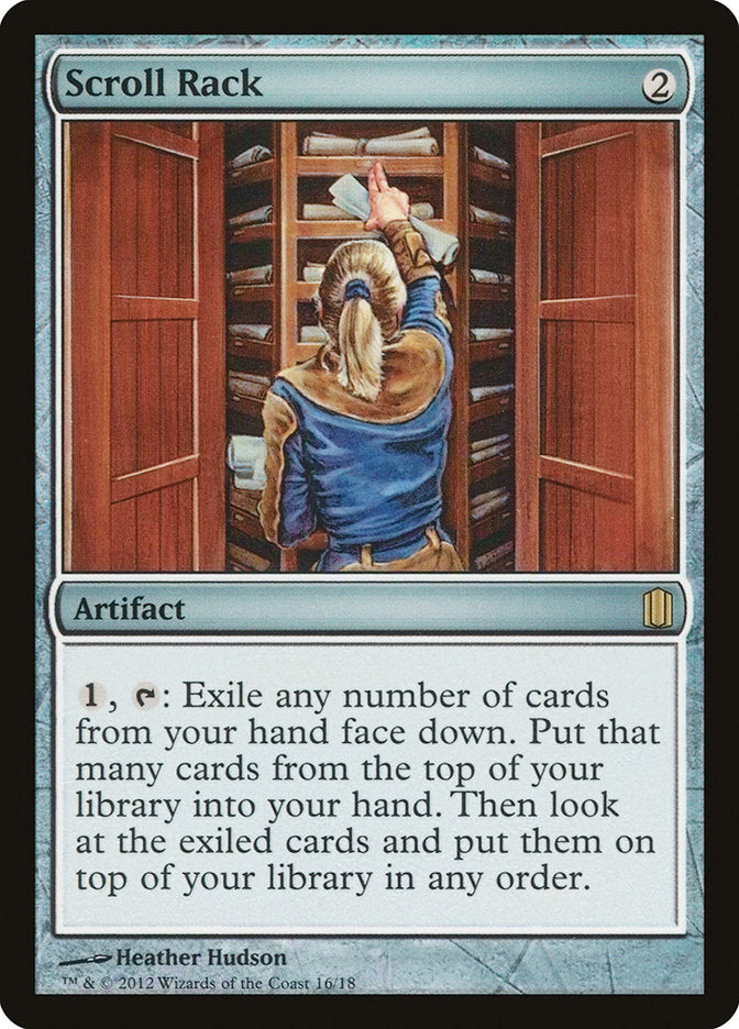 Scroll Rack [Commander's Arsenal] | Golgari Games