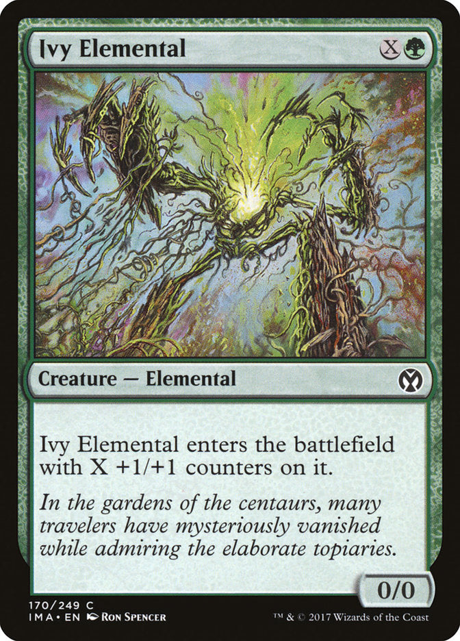 Ivy Elemental [Iconic Masters] | Golgari Games