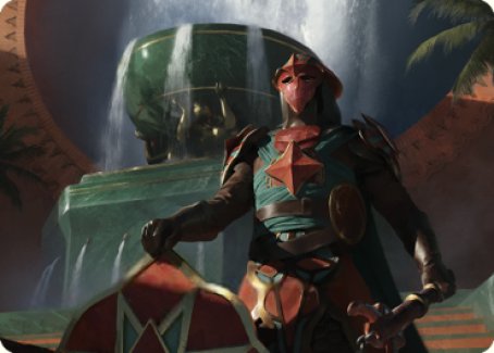 Tomakul Honor Guard Art Card [The Brothers' War Art Series] | Golgari Games