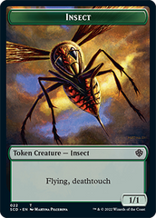 Insect // Cat Beast Double-Sided Token [Starter Commander Decks] | Local Legends