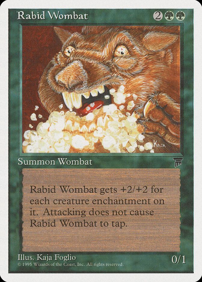 Rabid Wombat [Chronicles] | Local Legends
