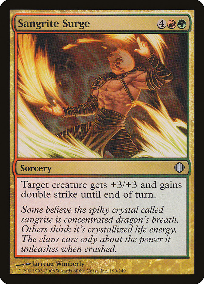 Sangrite Surge [Shards of Alara] | Local Legends