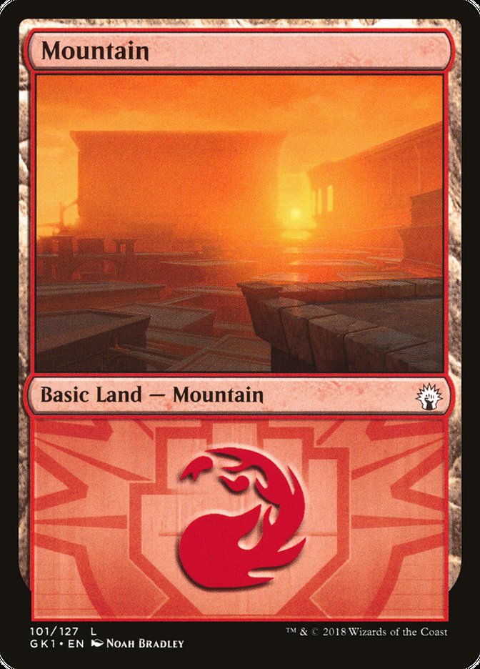 Mountain (101) [Guilds of Ravnica Guild Kit] | Local Legends