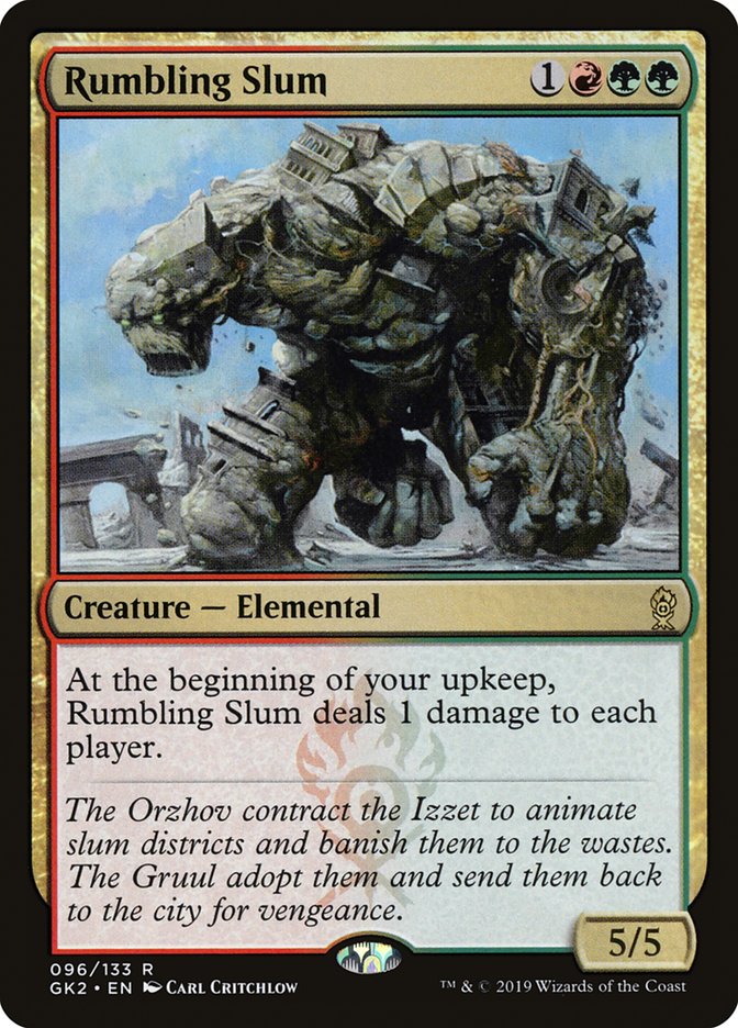 Rumbling Slum [Ravnica Allegiance Guild Kit] | Local Legends