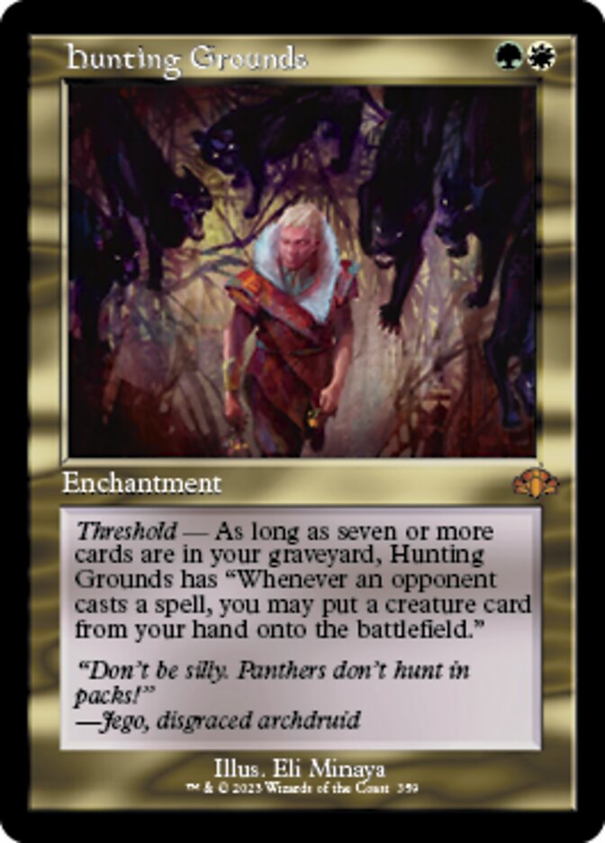 Hunting Grounds (Retro) [Dominaria Remastered] | Local Legends