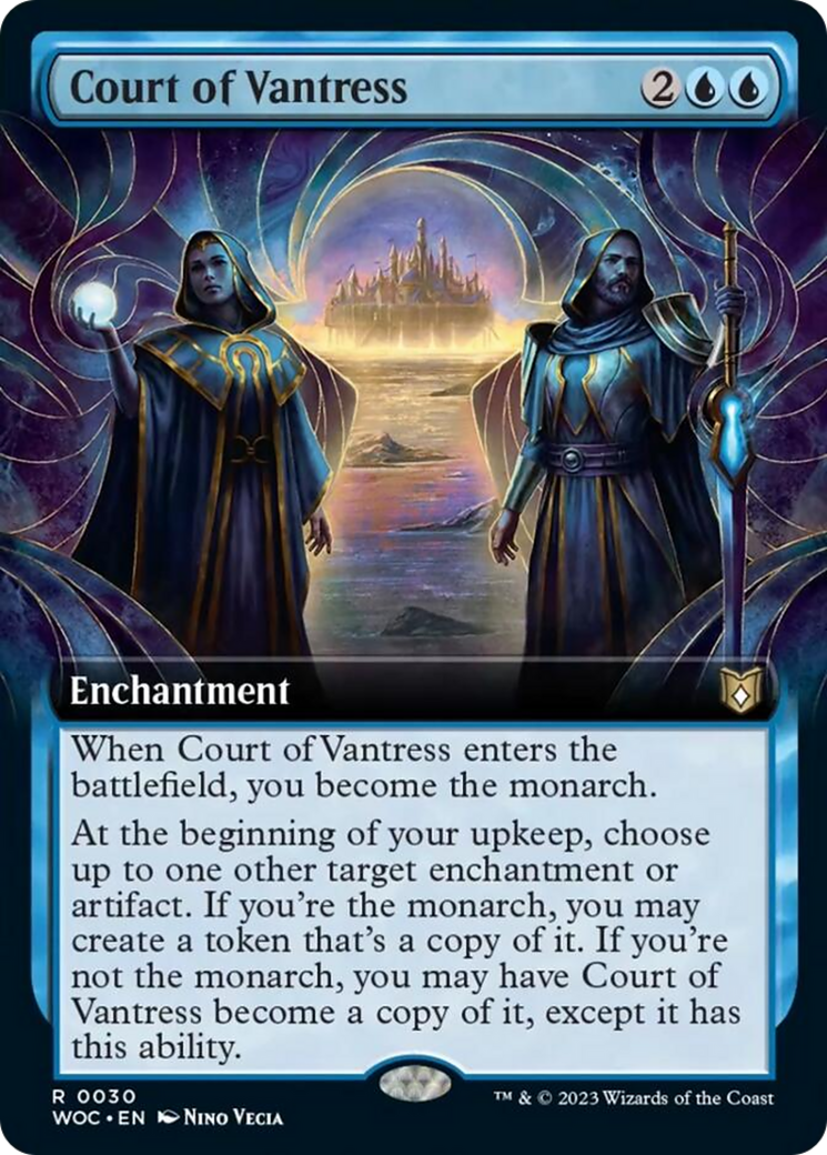 Court of Vantress (Extended Art) [Wilds of Eldraine Commander] | Golgari Games