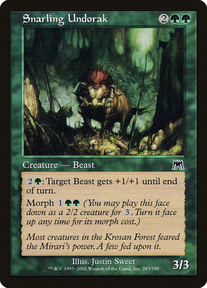Snarling Undorak [Onslaught] | Local Legends