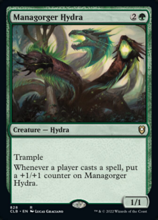 Managorger Hydra [Commander Legends: Battle for Baldur's Gate] | Golgari Games