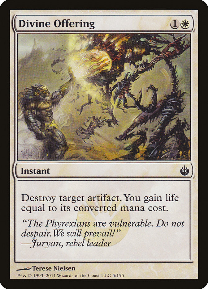 Divine Offering [Mirrodin Besieged] | Local Legends