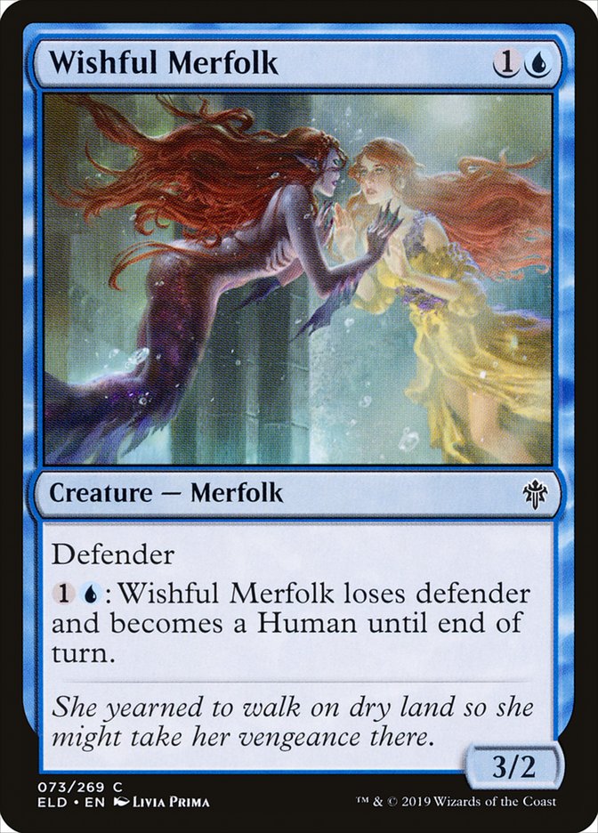 Wishful Merfolk [Throne of Eldraine] | Golgari Games