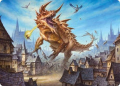 Tarrasque Art Card [Dungeons & Dragons: Adventures in the Forgotten Realms Art Series] | Local Legends