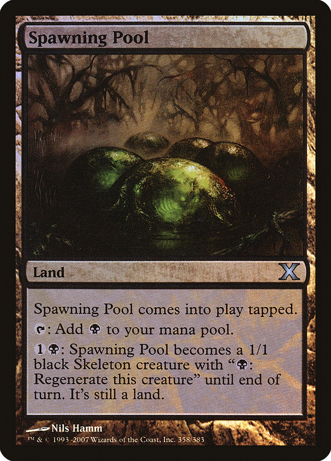 Spawning Pool (Premium Foil) [Tenth Edition] | Local Legends