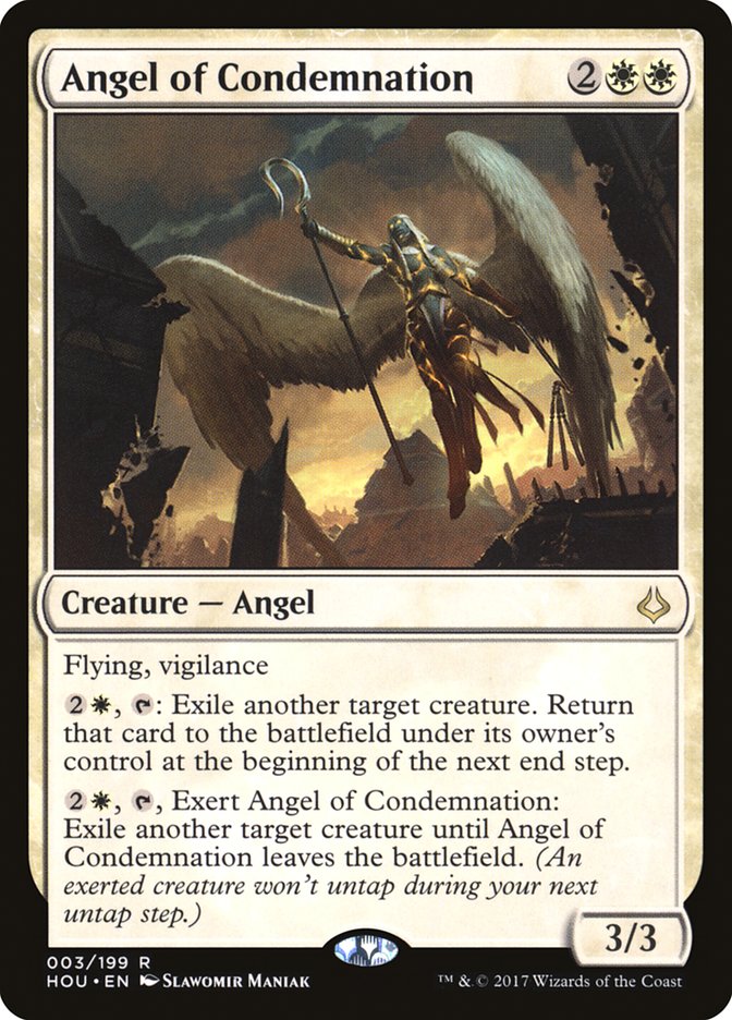 Angel of Condemnation [Hour of Devastation] | Golgari Games