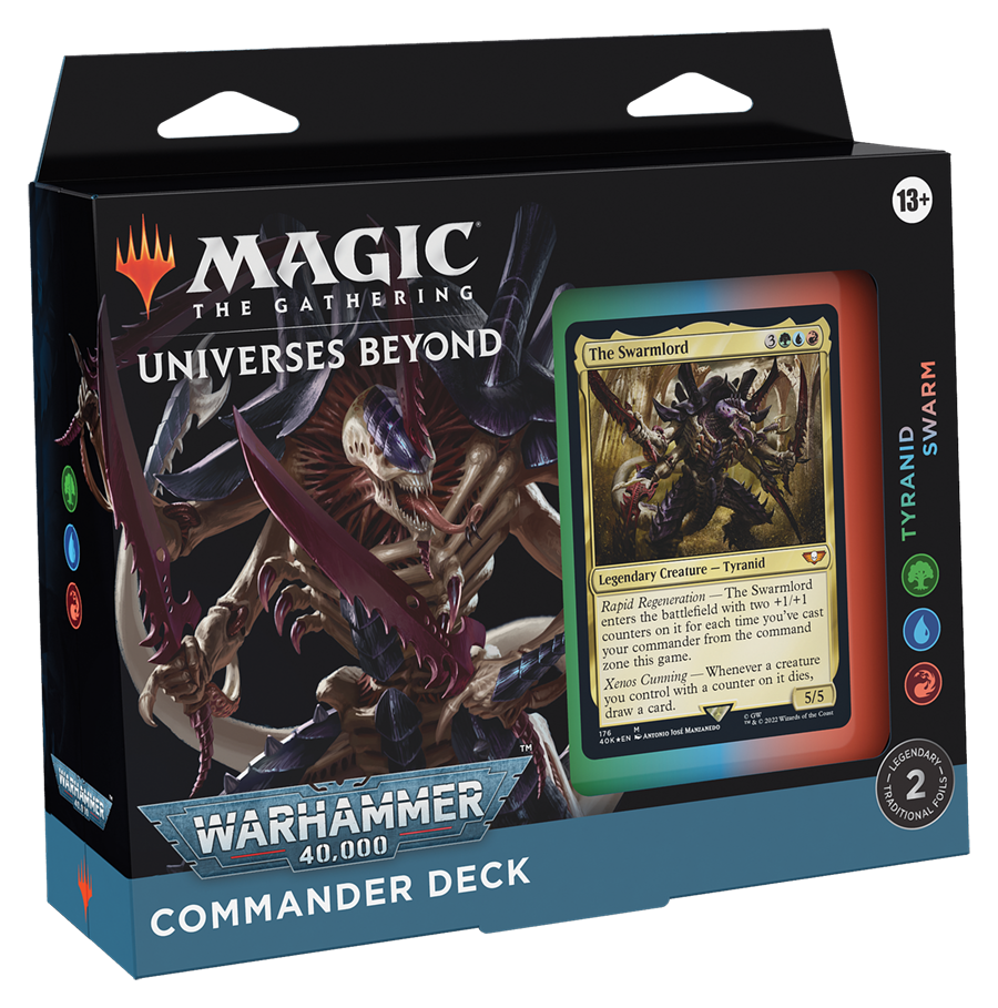 Warhammer 40,000 - Commander Deck (Tyranid Swarm) | Golgari Games