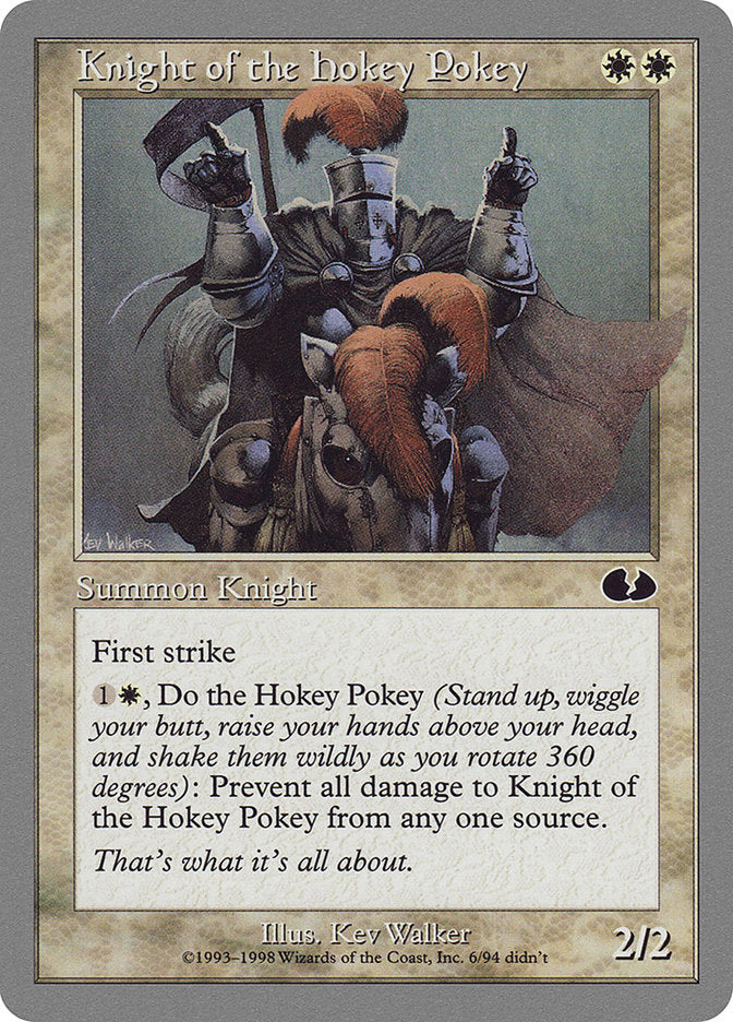 Knight of the Hokey Pokey [Unglued] | Local Legends