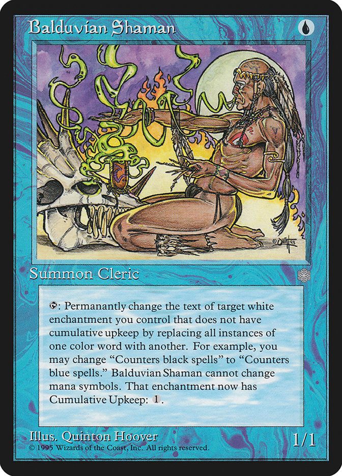 Balduvian Shaman [Ice Age] | Local Legends