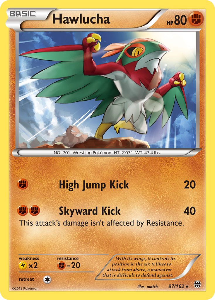 Hawlucha (87/162) [XY: BREAKthrough] | Golgari Games