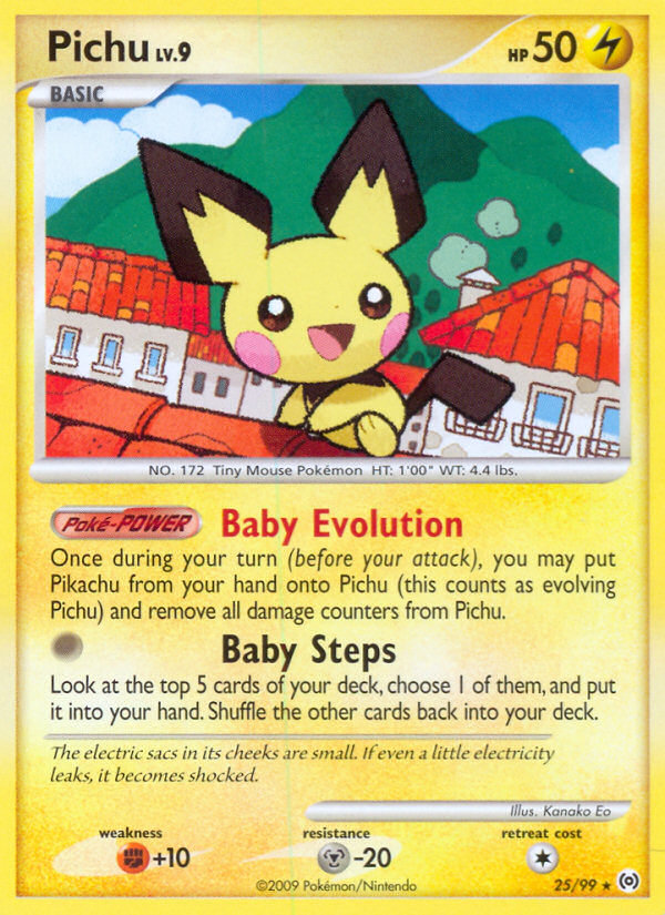 Pichu (25/99) [Platinum: Arceus] | Golgari Games