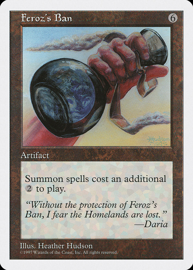 Feroz's Ban [Fifth Edition] | Local Legends