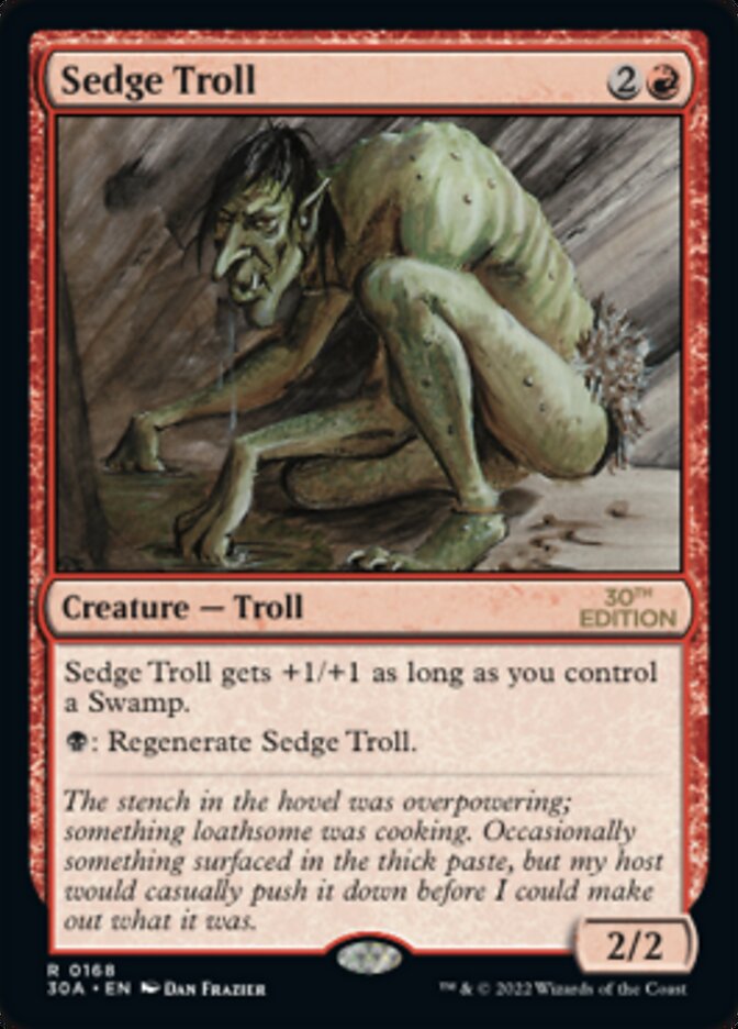 Sedge Troll [30th Anniversary Edition] | Local Legends