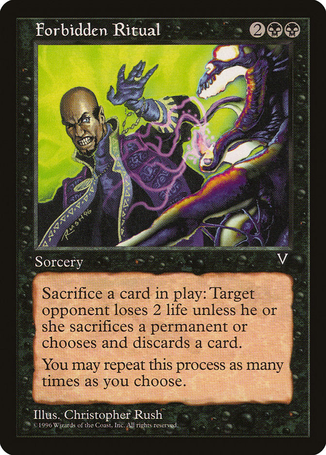 Forbidden Ritual [Visions] | Local Legends