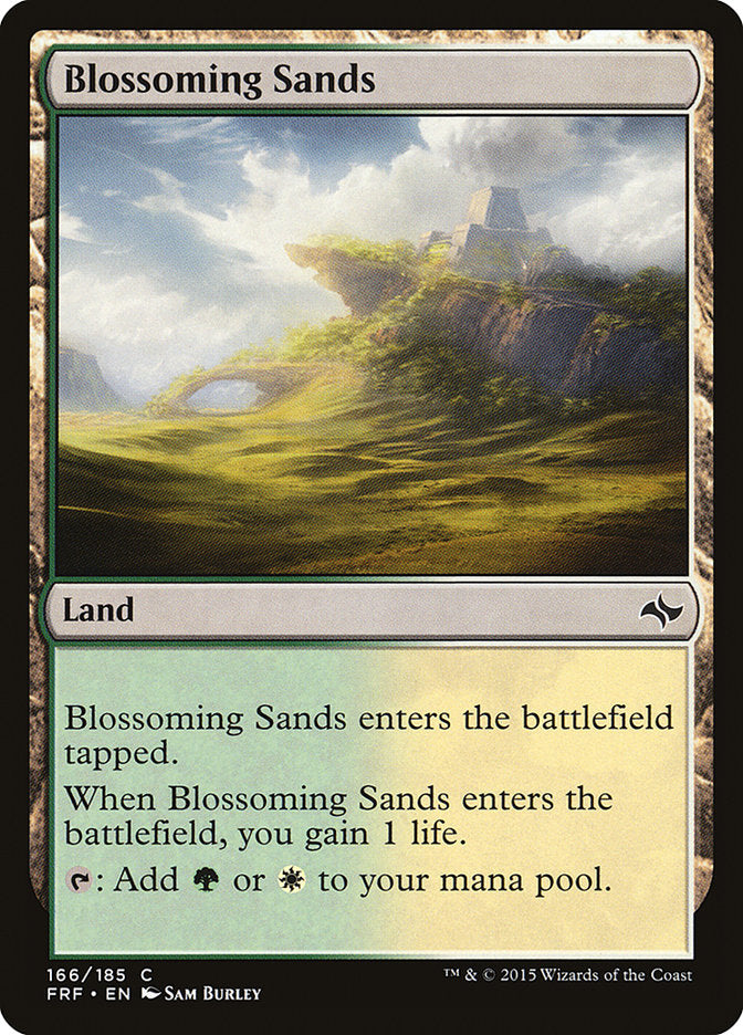 Blossoming Sands [Fate Reforged] | Golgari Games