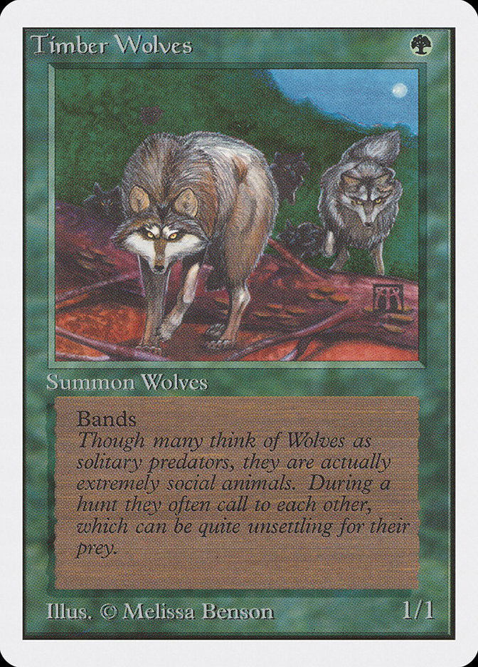 Timber Wolves [Unlimited Edition] | Golgari Games