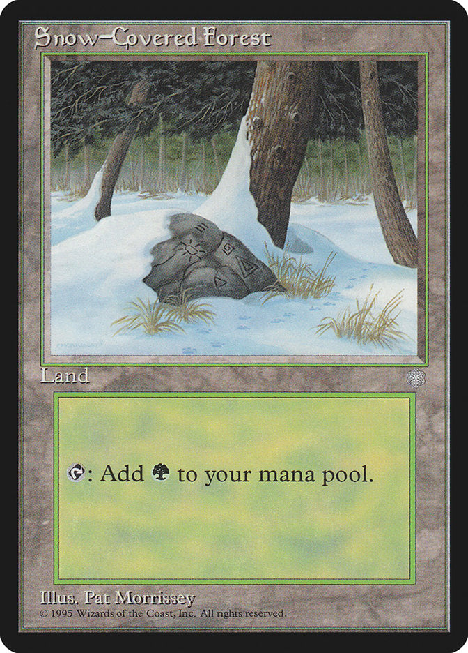 Snow-Covered Forest [Ice Age] | Golgari Games