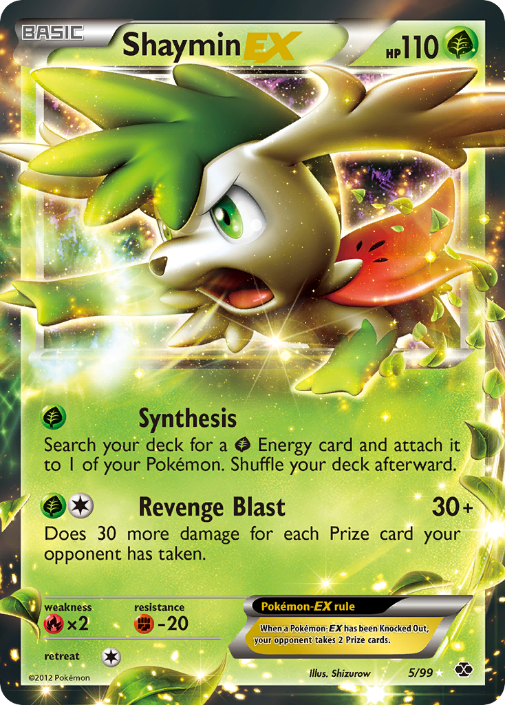 Shaymin EX (5/99) [Black & White: Next Destinies] | Golgari Games