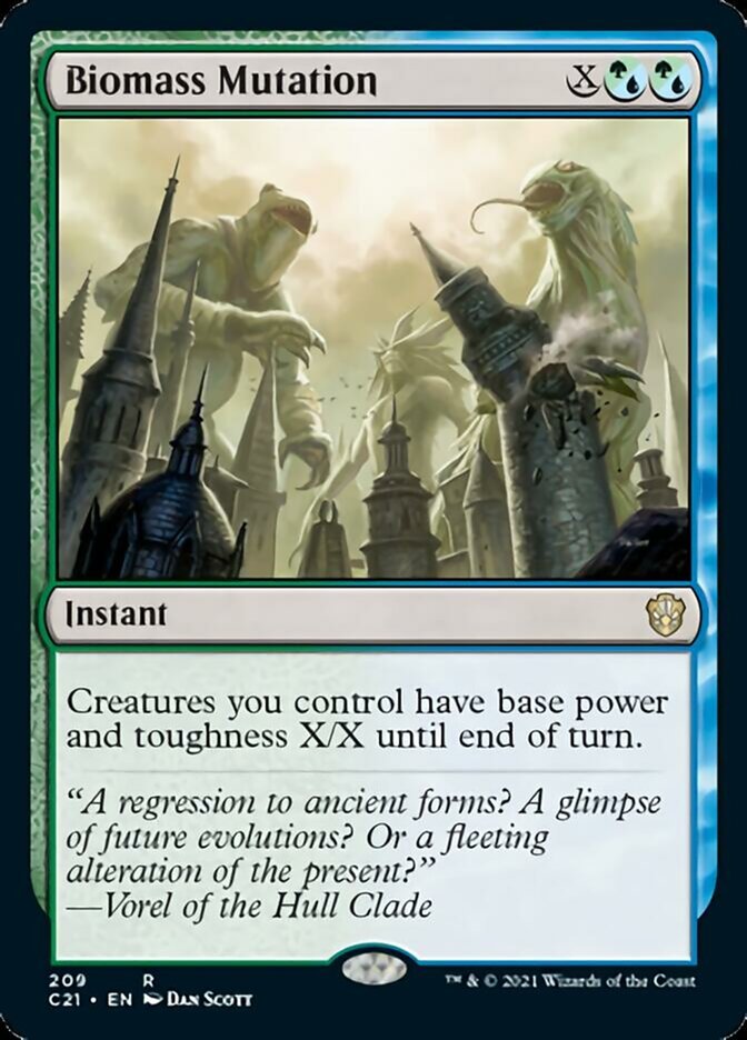 Biomass Mutation [Commander 2021] | Local Legends