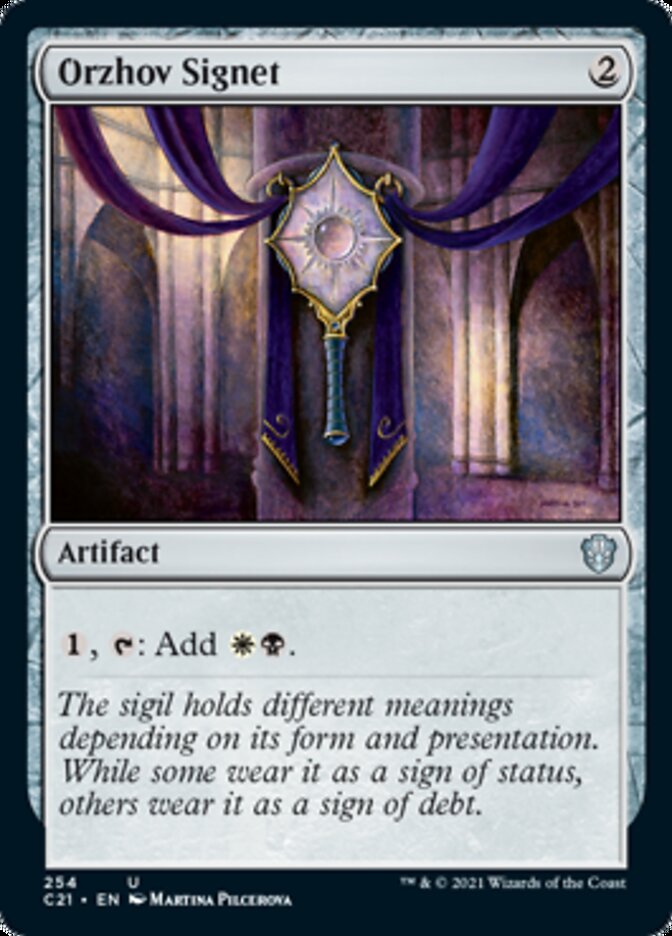 Orzhov Signet [Commander 2021] | Local Legends