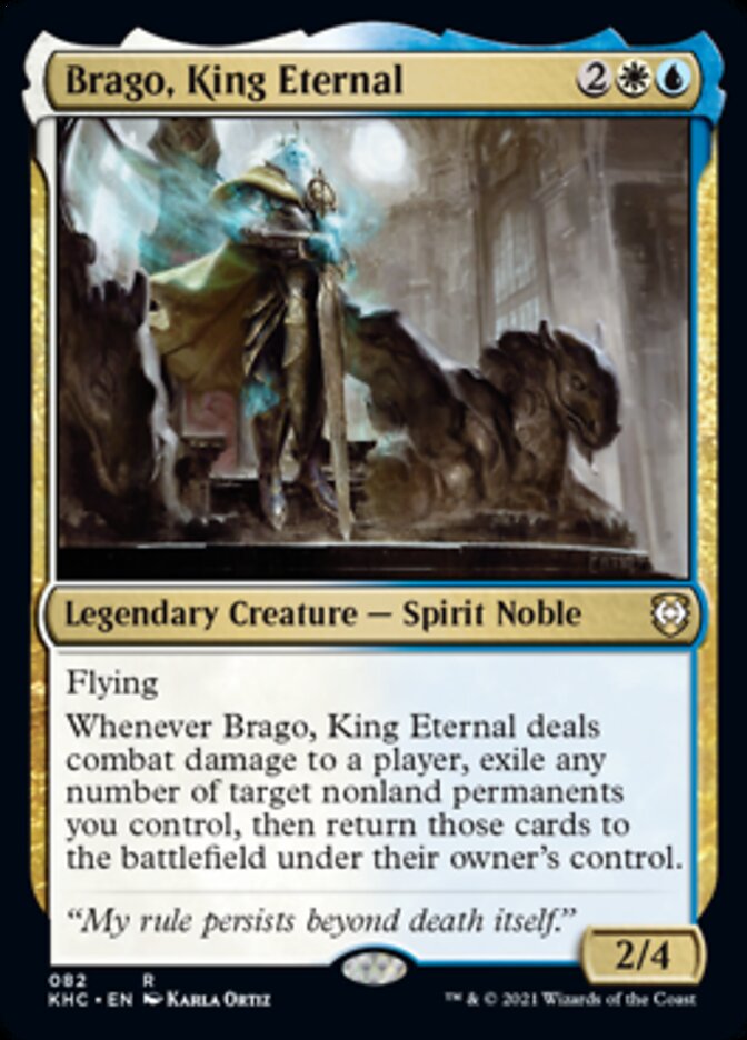 Brago, King Eternal [Kaldheim Commander] | Golgari Games