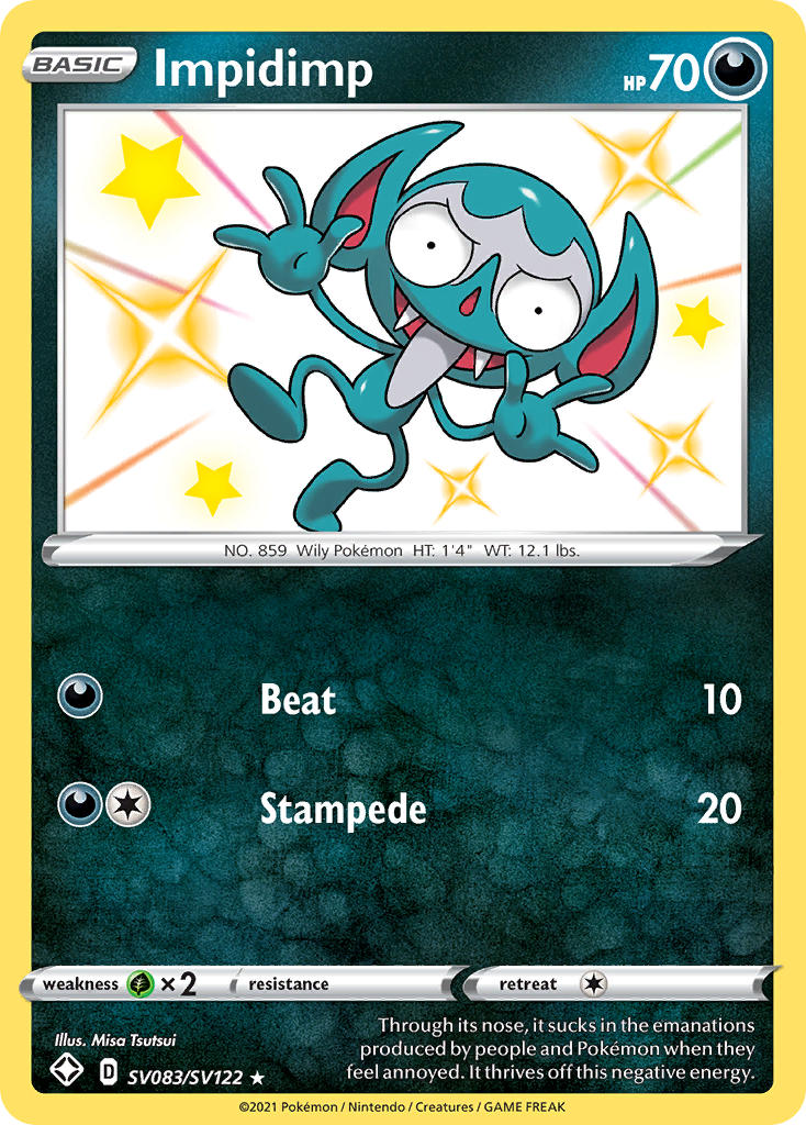 Impidimp (SV083/SV122) [Sword & Shield: Shining Fates] | Local Legends