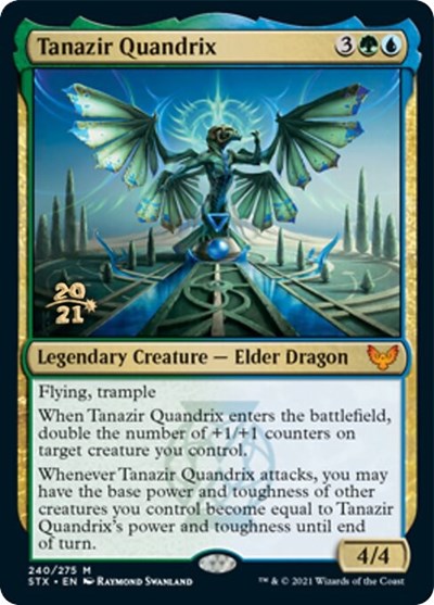 Tanazir Quandrix [Strixhaven: School of Mages Prerelease Promos] | Golgari Games